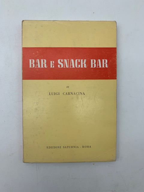 Bar e snack bar